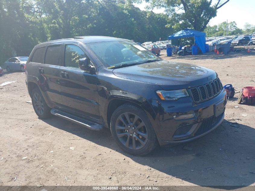 2018 Jeep Grand Cherokee High Altitude 4X4 VIN: 1C4RJFCG6JC306166 Lot: 39549868