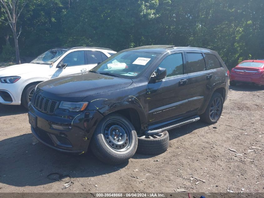 2018 Jeep Grand Cherokee High Altitude 4X4 VIN: 1C4RJFCG6JC306166 Lot: 39549868