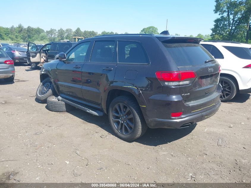 2018 Jeep Grand Cherokee High Altitude 4X4 VIN: 1C4RJFCG6JC306166 Lot: 39549868