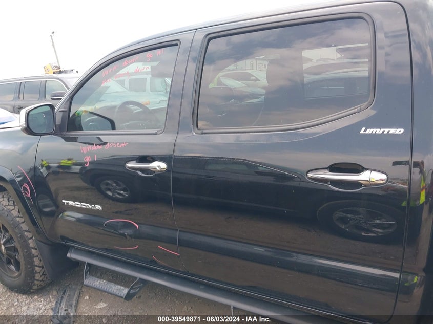 2019 TOYOTA TACOMA LIMITED - 5TFGZ5AN4KX200577
