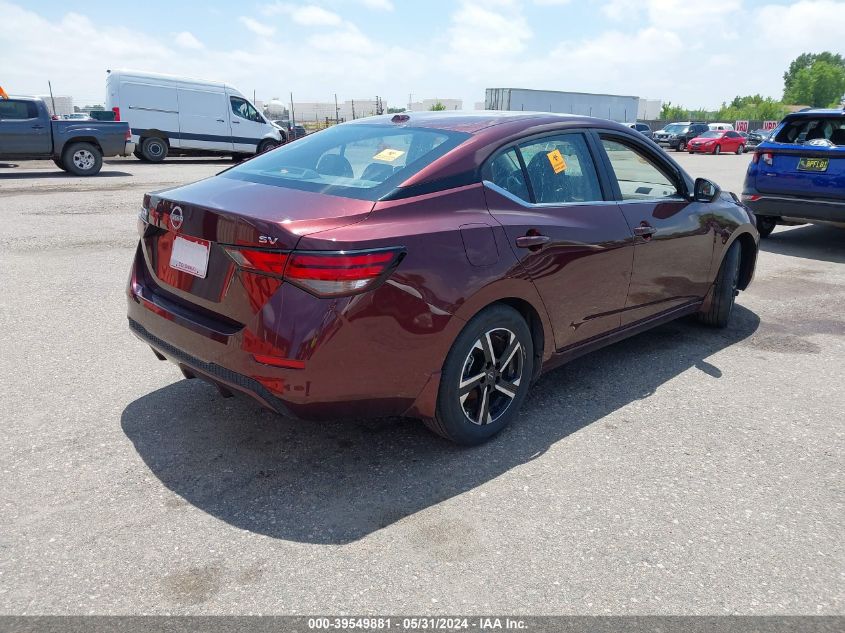 2024 Nissan Sentra Sv Xtronic Cvt VIN: 3N1AB8CVXRY204900 Lot: 39549881