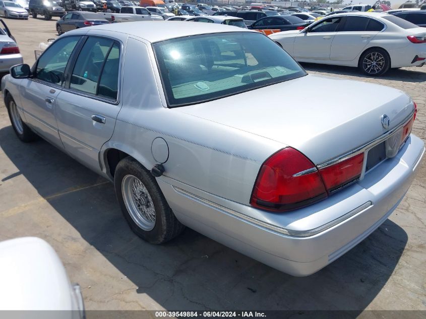 2001 Mercury Grand Marquis Ls VIN: 2MEFM75W01X633233 Lot: 39549884