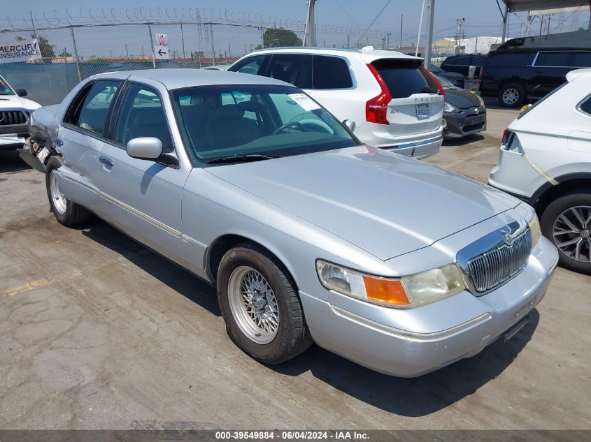 2001 Mercury Grand Marquis Ls VIN: 2MEFM75W01X633233 Lot: 39549884