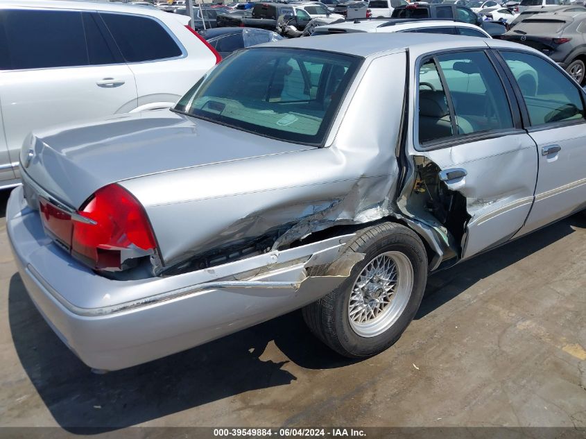 2001 Mercury Grand Marquis Ls VIN: 2MEFM75W01X633233 Lot: 39549884