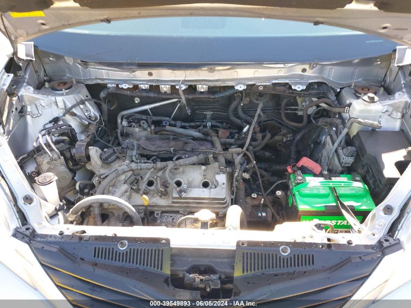 2012 Toyota Sienna Le V6 8 Passenger VIN: 5TDKK3DC9CS231974 Lot: 39549893