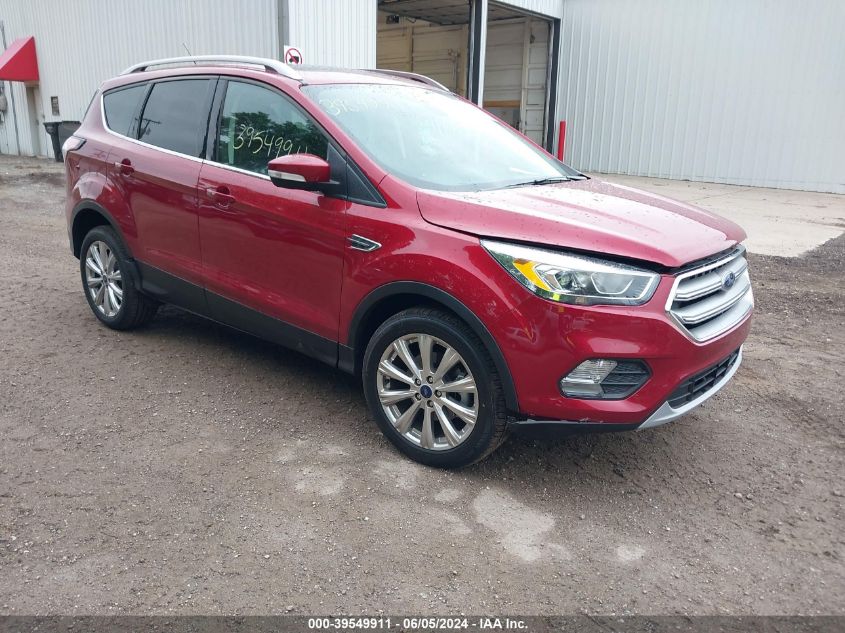 2017 FORD ESCAPE TITANIUM - 1FMCU0JDXHUC74549