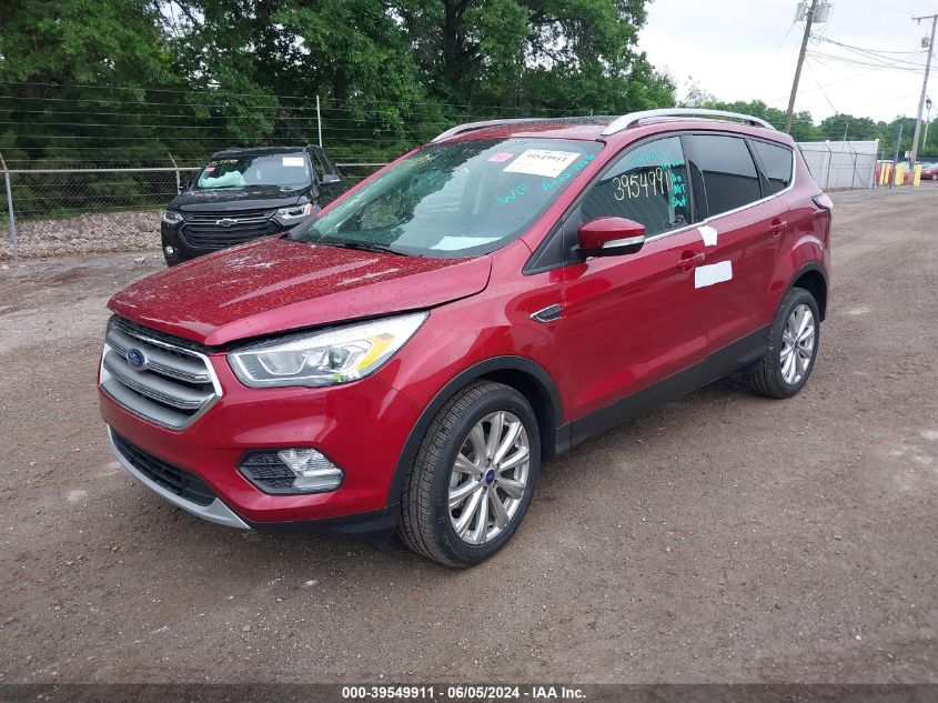 2017 Ford Escape Titanium VIN: 1FMCU0JDXHUC74549 Lot: 39549911