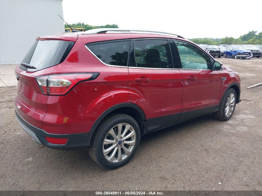 2017 Ford Escape Titanium VIN: 1FMCU0JDXHUC74549 Lot: 39549911