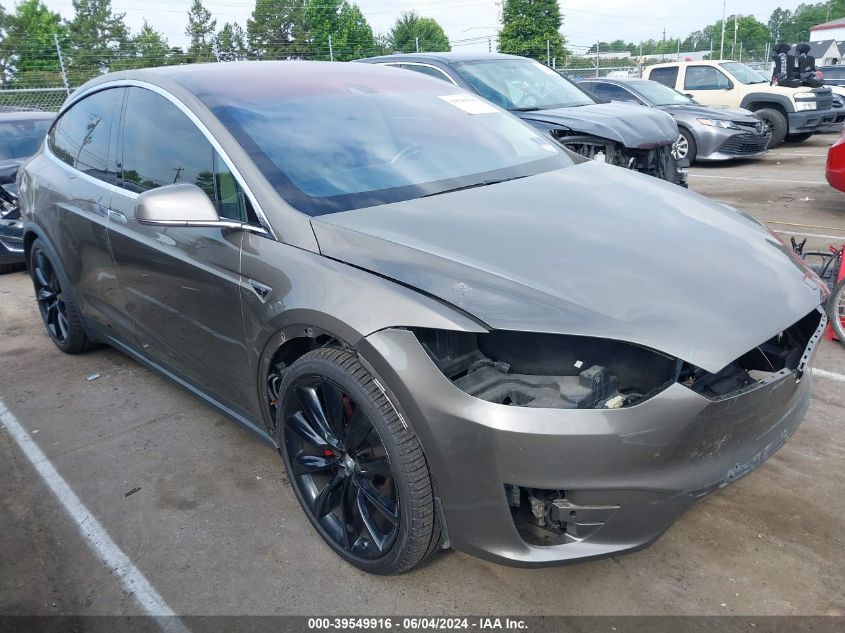 2016 Tesla Model X 75D/P100D/P90D VIN: 5YJXCBE43GFS00654 Lot: 39549916