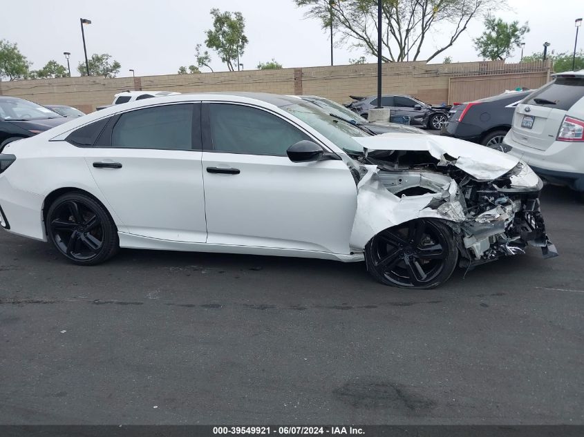 2018 Honda Accord Sport VIN: 1HGCV1F37JA142980 Lot: 39549921