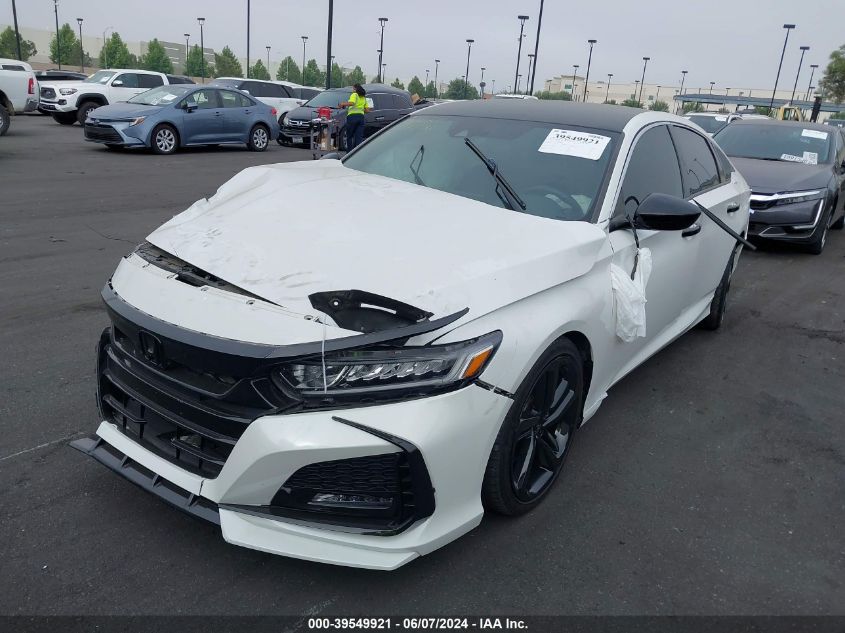 2018 Honda Accord Sport VIN: 1HGCV1F37JA142980 Lot: 39549921