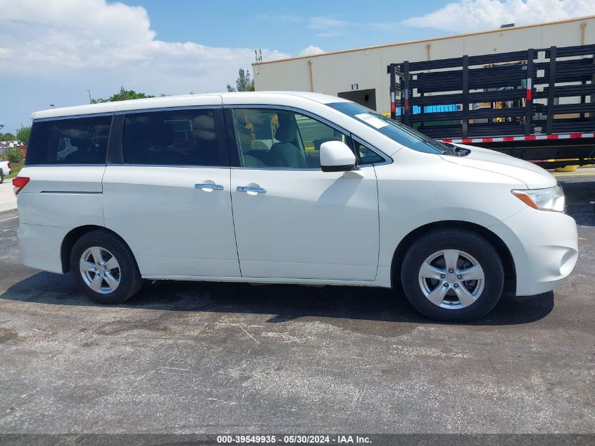 2014 Nissan Quest Sv VIN: JN8AE2KP2E9100670 Lot: 39549935