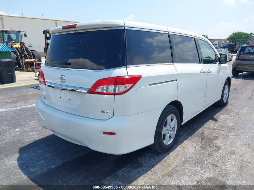 2014 Nissan Quest Sv VIN: JN8AE2KP2E9100670 Lot: 39549935