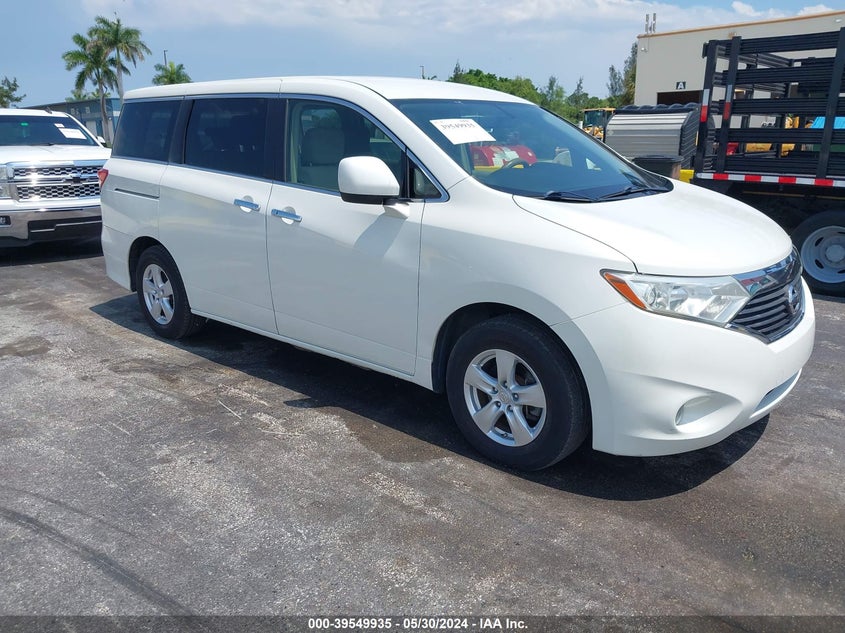 2014 Nissan Quest Sv VIN: JN8AE2KP2E9100670 Lot: 39549935