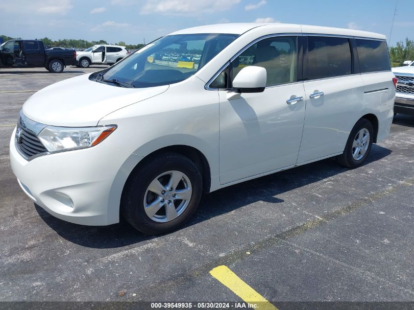 2014 Nissan Quest Sv VIN: JN8AE2KP2E9100670 Lot: 39549935