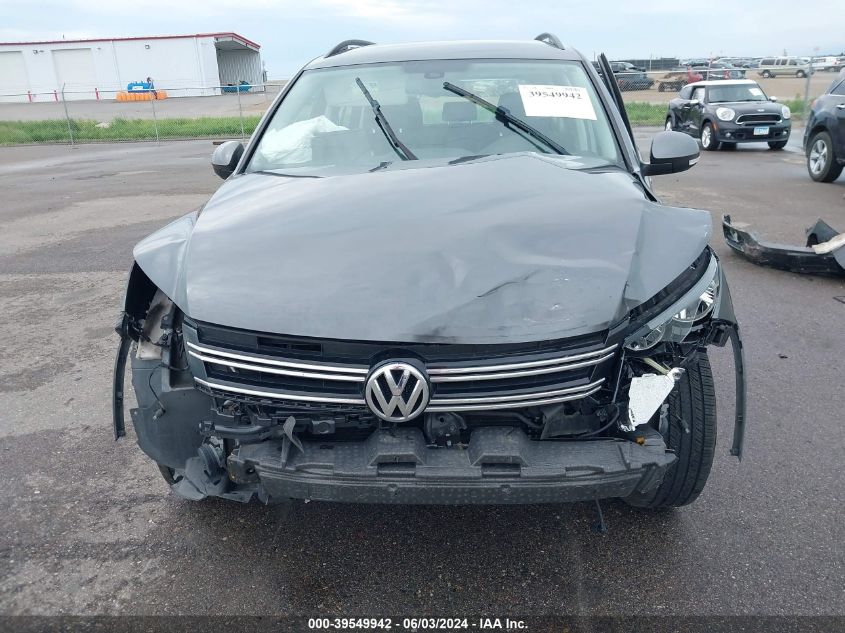 2017 Volkswagen Tiguan 2.0T/2.0T S VIN: WVGBV7AX9HK024484 Lot: 39549942