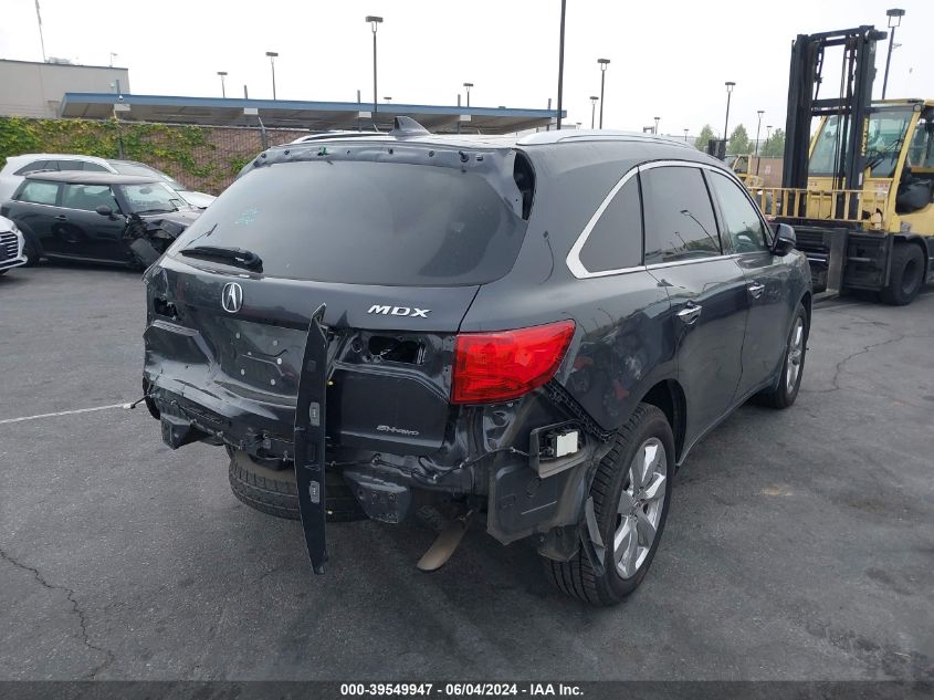 2016 Acura Mdx Advance Entertainment Packages/Advance Package VIN: 5FRYD4H95GB052249 Lot: 39549947