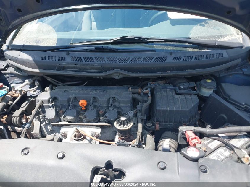 2010 Honda Civic Lx VIN: 2HGFA1F51AH547129 Lot: 39549948