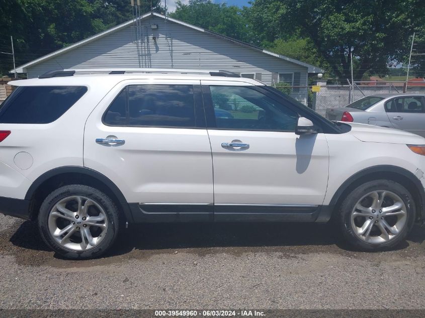 2014 Ford Explorer Limited VIN: 1FM5K8F80EGA16656 Lot: 39549960