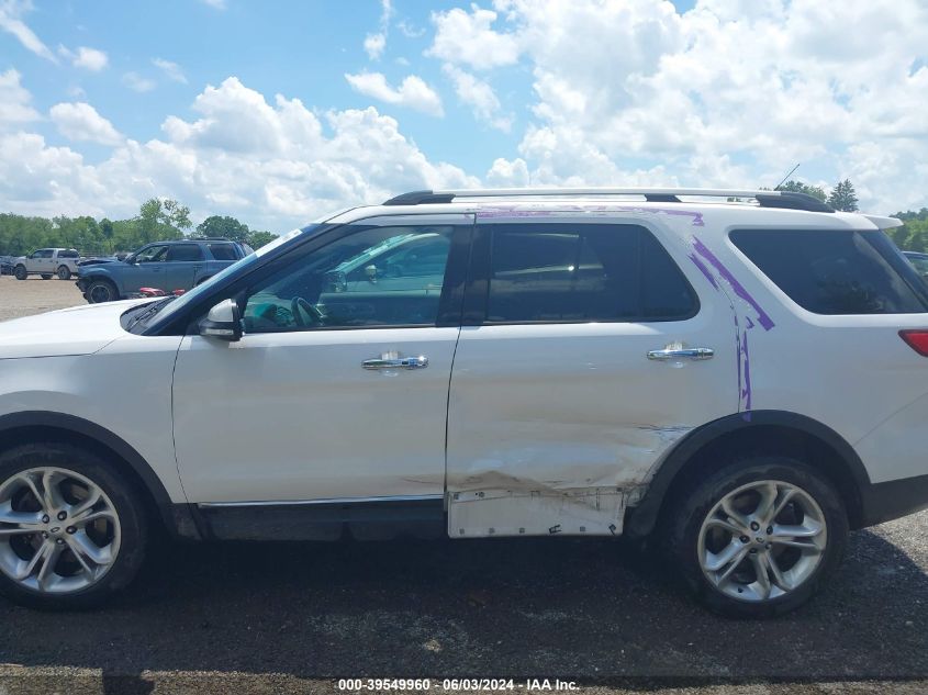 2014 Ford Explorer Limited VIN: 1FM5K8F80EGA16656 Lot: 39549960