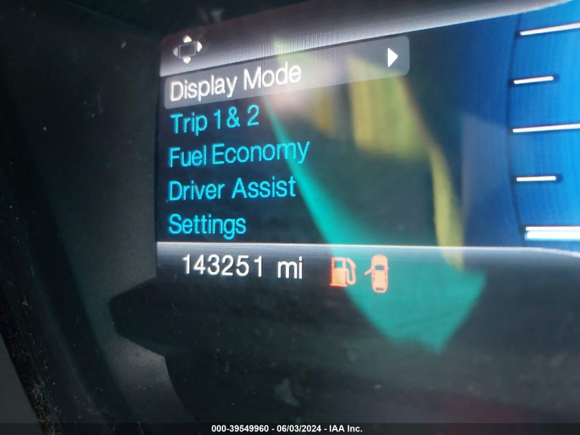 2014 Ford Explorer Limited VIN: 1FM5K8F80EGA16656 Lot: 39549960