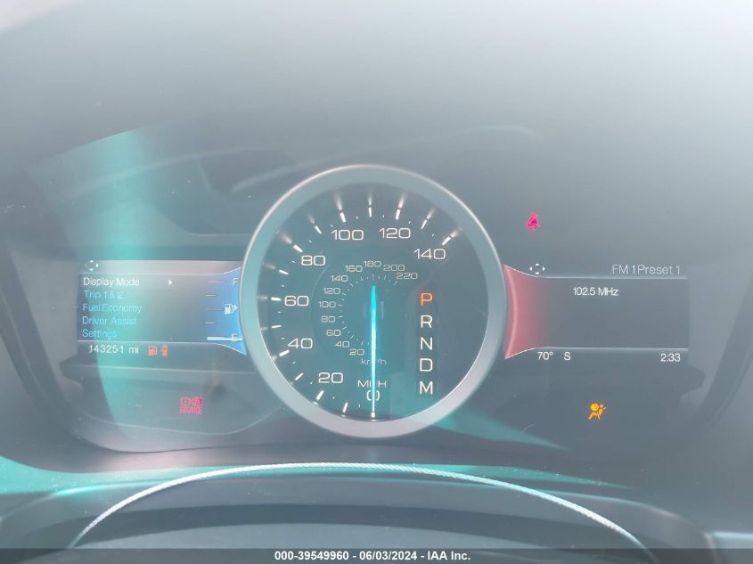 2014 Ford Explorer Limited VIN: 1FM5K8F80EGA16656 Lot: 39549960