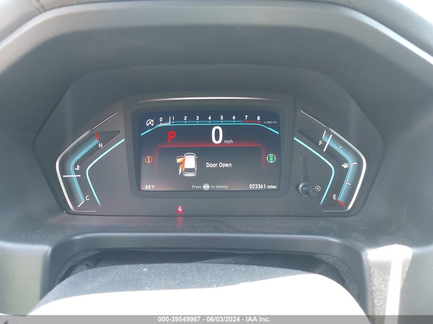 2023 Honda Odyssey Ex-L VIN: 5FNRL6H65PB064332 Lot: 39549967