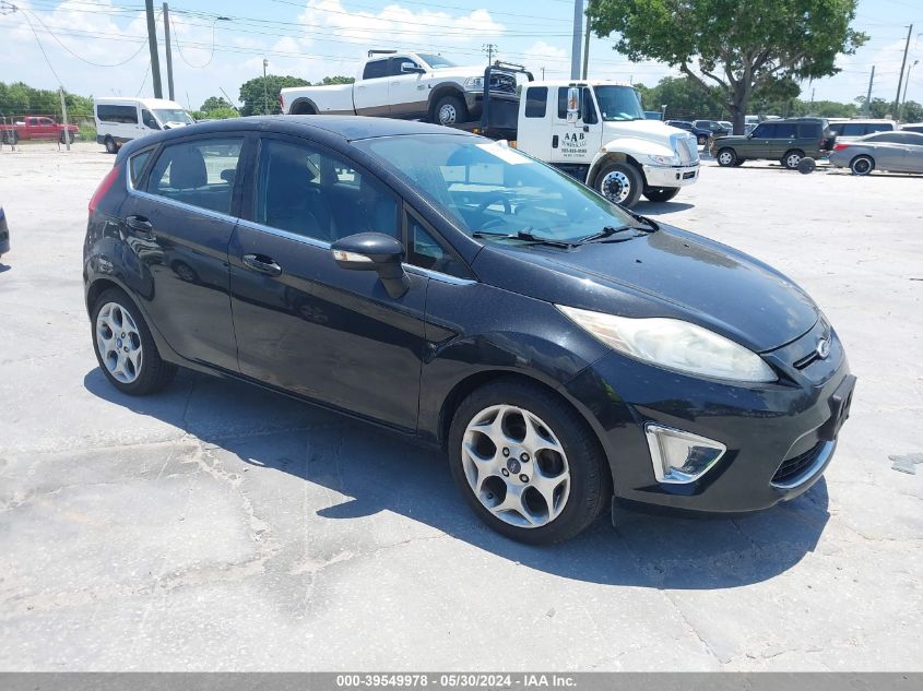 2013 Ford Fiesta Titanium VIN: 3FADP4FJ3DM202215 Lot: 39549978