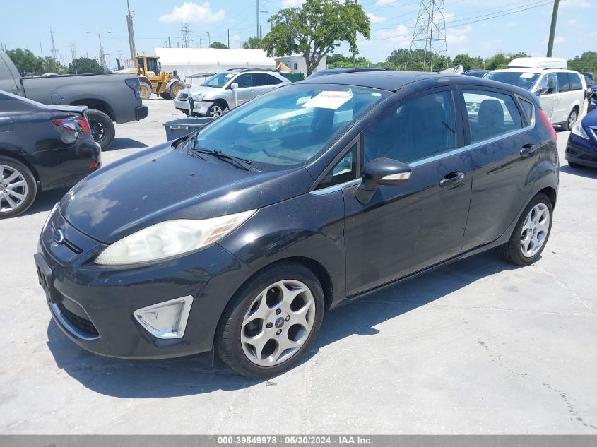 2013 Ford Fiesta Titanium VIN: 3FADP4FJ3DM202215 Lot: 39549978