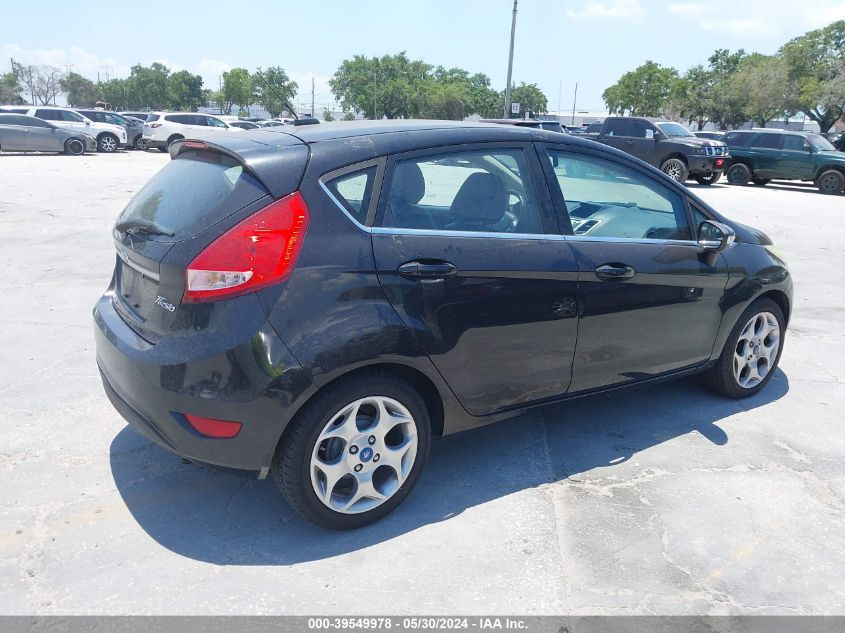 2013 Ford Fiesta Titanium VIN: 3FADP4FJ3DM202215 Lot: 39549978