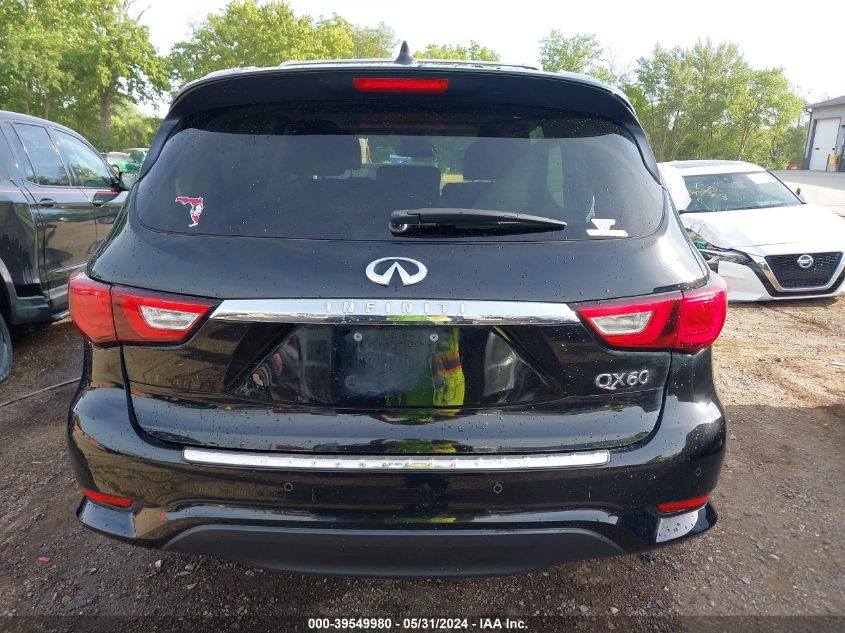 2017 Infiniti Qx60 VIN: 5N1DL0MM3HC545282 Lot: 39549980