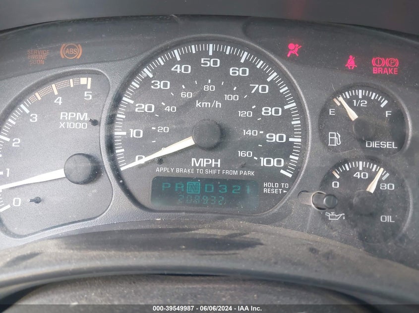 2001 Chevrolet Silverado 2500Hd Ls VIN: 1GCHK29131E321409 Lot: 39549987