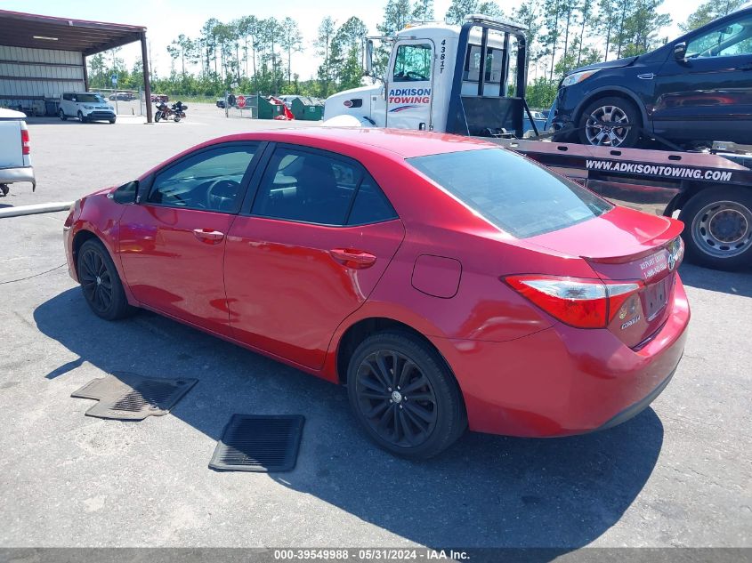 2014 Toyota Corolla S Plus VIN: 2T1BURHE7EC067161 Lot: 39549988