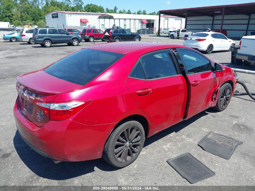 2014 Toyota Corolla S Plus VIN: 2T1BURHE7EC067161 Lot: 39549988