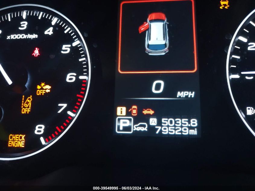 2020 Subaru Outback Premium VIN: 4S4BTACC3L3177880 Lot: 39549995