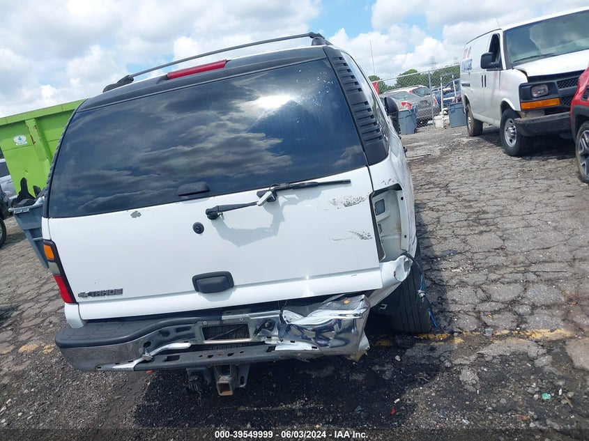 2006 Chevrolet Tahoe Ls VIN: 1GNEC13Z76R141608 Lot: 39549999
