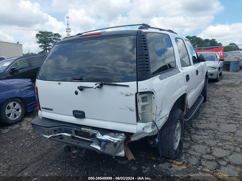 2006 Chevrolet Tahoe Ls VIN: 1GNEC13Z76R141608 Lot: 39549999
