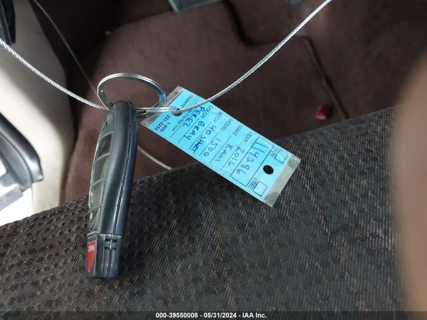 2016 Ram 1500 Lone Star VIN: 1C6RR6LM3GS107693 Lot: 39550008