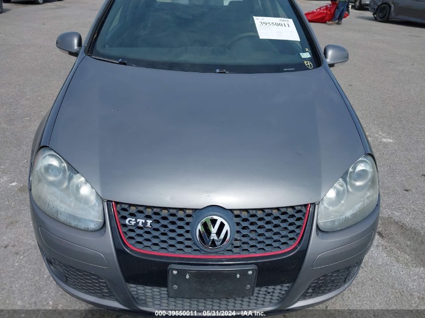 2009 Volkswagen Gti 2-Door VIN: WVWFV71K59W135618 Lot: 39550011