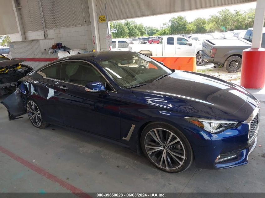 2022 Infiniti Q60 Luxe VIN: JN1EV7KK8NM600024 Lot: 39550028