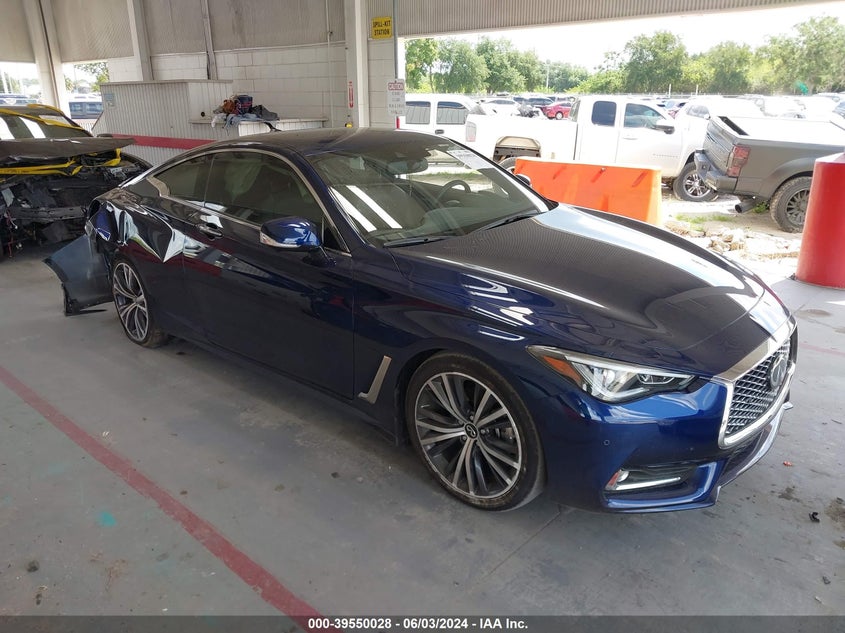 2022 Infiniti Q60 Luxe VIN: JN1EV7KK8NM600024 Lot: 39550028