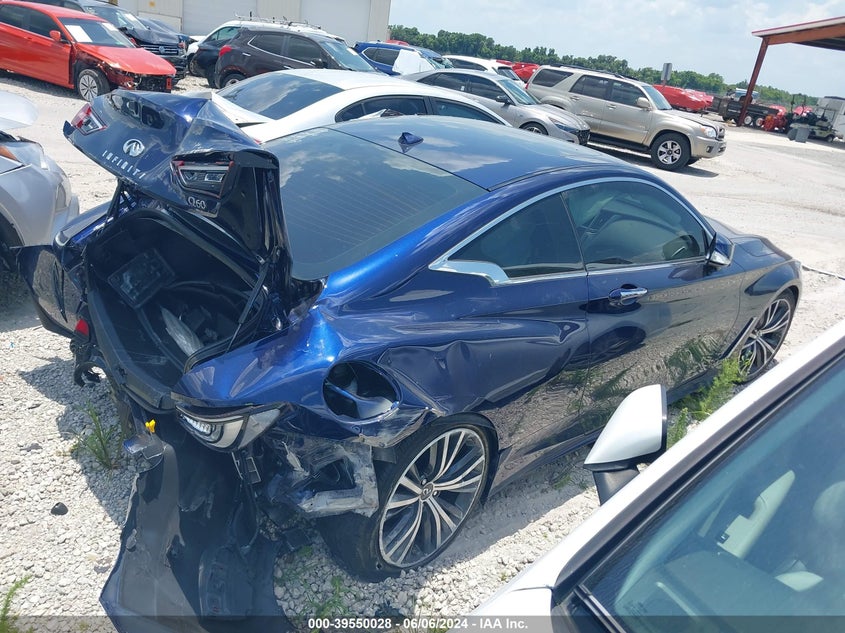 2022 Infiniti Q60 Luxe VIN: JN1EV7KK8NM600024 Lot: 39550028