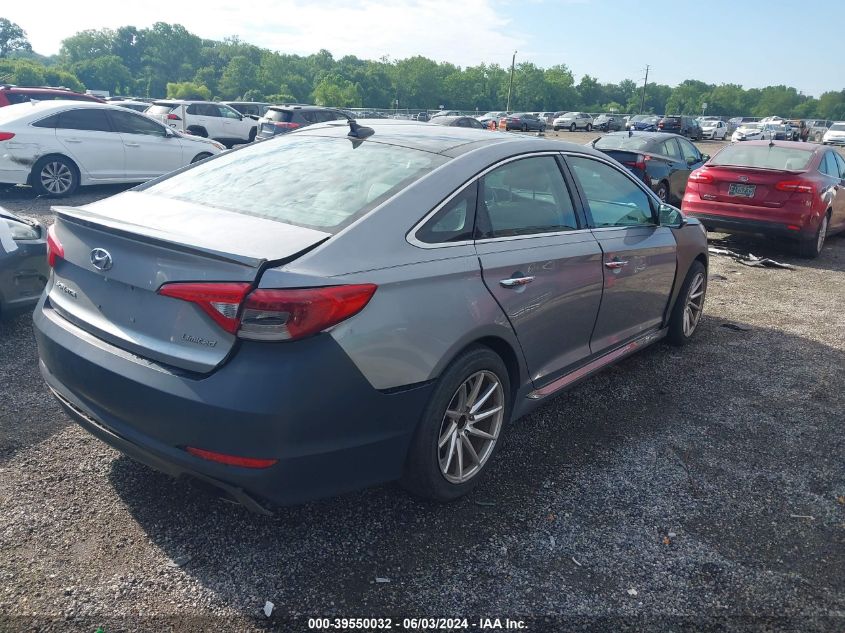 2015 HYUNDAI SONATA SPORT/LIMITED - 5NPE34AF2FH078315