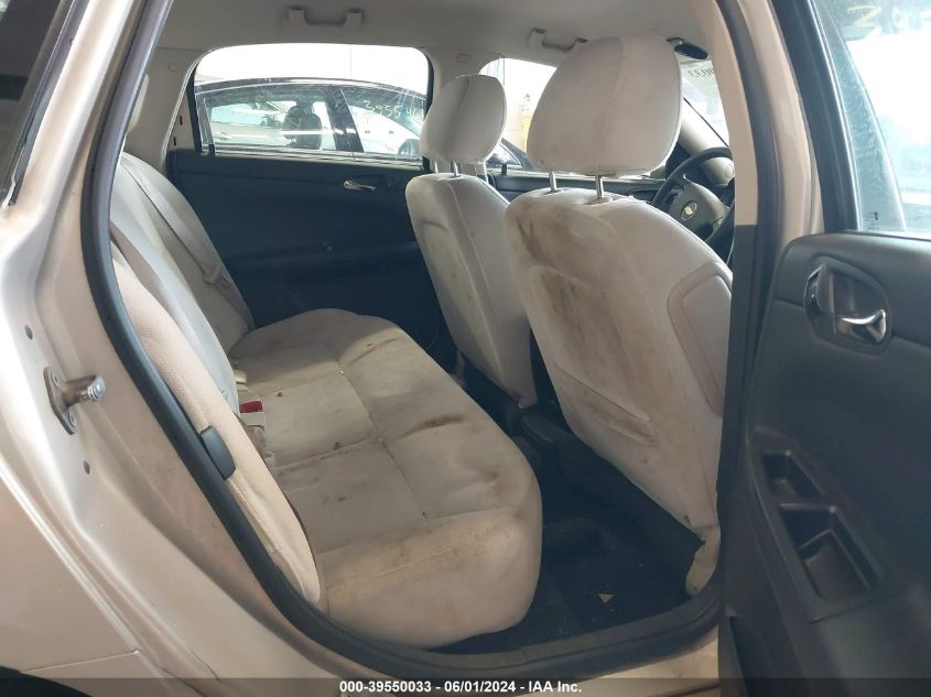 2012 Chevrolet Impala Ls VIN: 2G1WF5E31C1255783 Lot: 39550033