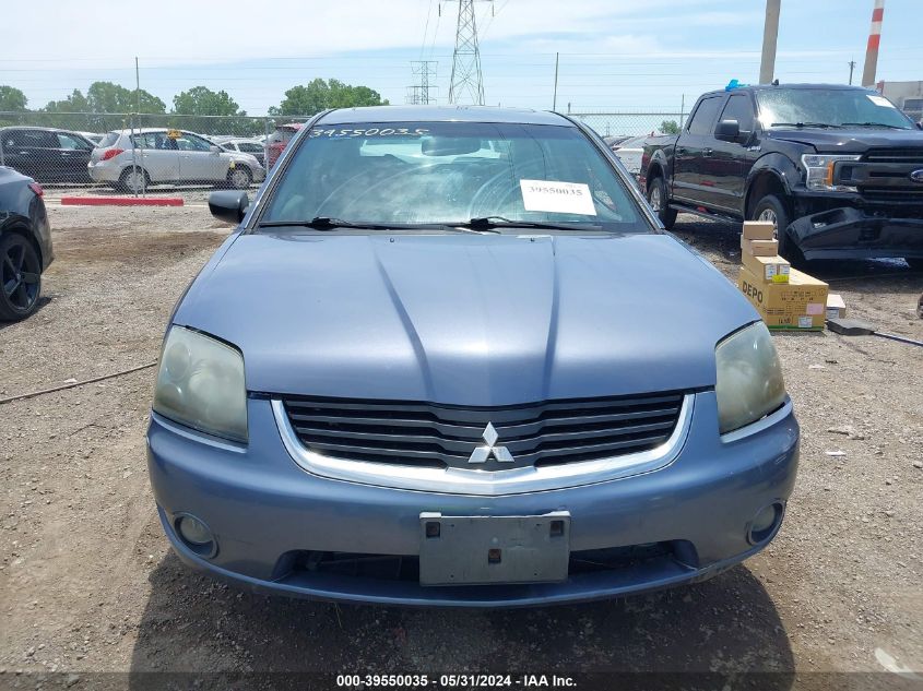 2007 Mitsubishi Galant Es/Se VIN: 4A3AB36F87E050778 Lot: 39550035