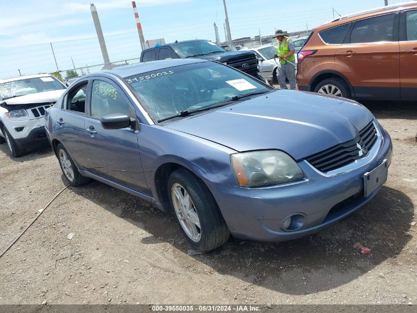 2007 Mitsubishi Galant Es/Se VIN: 4A3AB36F87E050778 Lot: 39550035