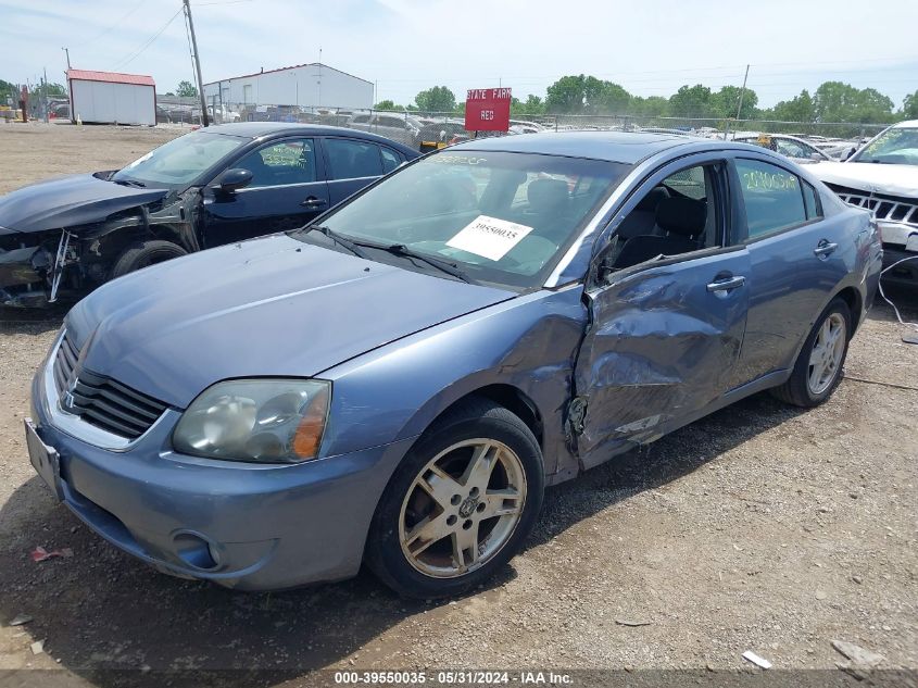 2007 Mitsubishi Galant Es/Se VIN: 4A3AB36F87E050778 Lot: 39550035