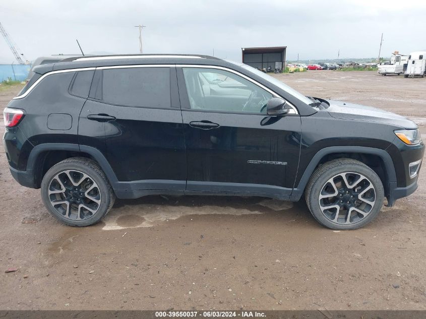 2018 Jeep Compass Limited 4X4 VIN: 3C4NJDCB2JT163518 Lot: 39550037