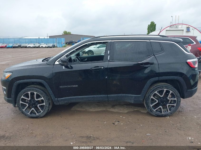 2018 Jeep Compass Limited 4X4 VIN: 3C4NJDCB2JT163518 Lot: 39550037