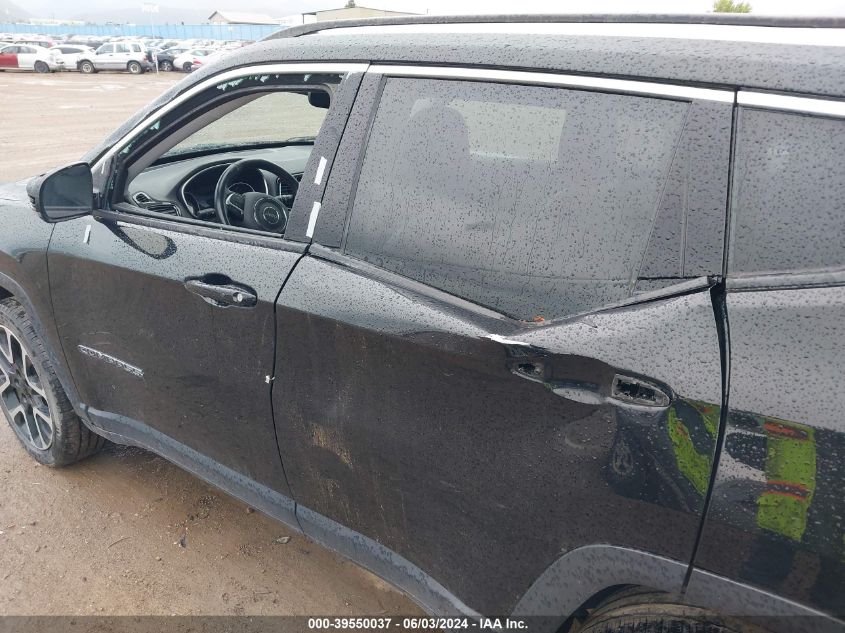 2018 Jeep Compass Limited 4X4 VIN: 3C4NJDCB2JT163518 Lot: 39550037